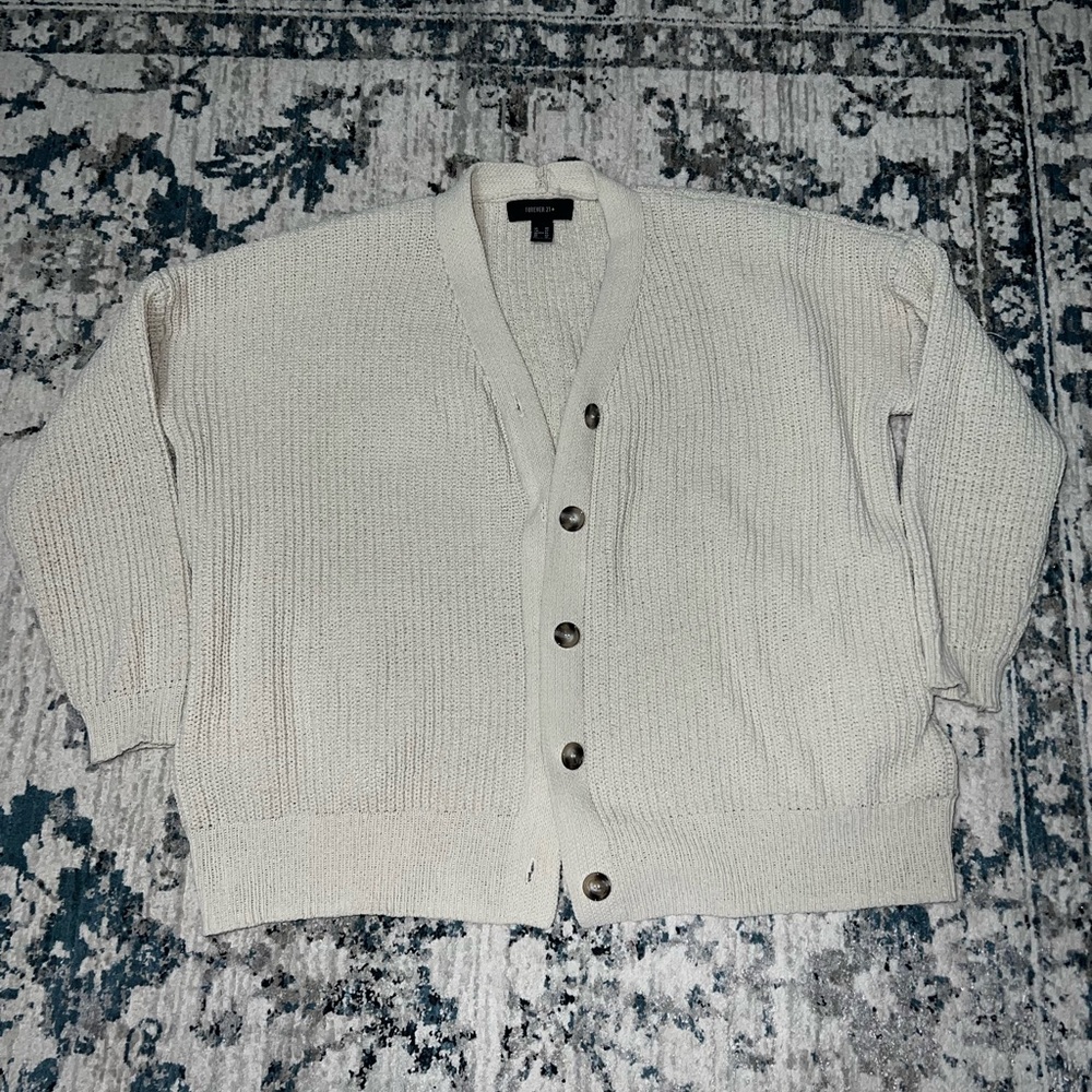 Cozy Cream Knit Sweater